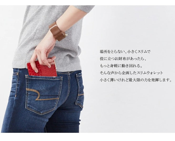 z-sw オールレザーの便利な薄型スリムウオレット