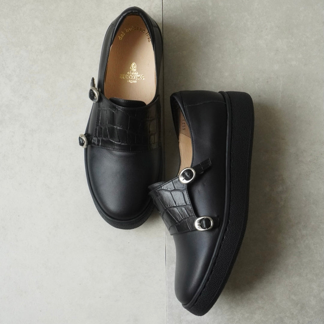 極美品 ビルケンシュトック モロッコ レザーシューズ ストラップ 黒 23 BIRKENSTOCK ビルケンシュトック TOKIO トキオ レザー