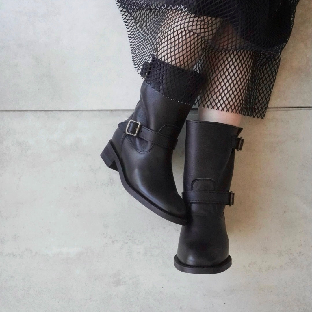 z2505 エンジニアブーツ／ブラック