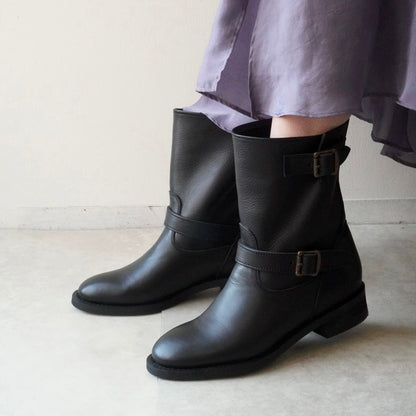 z2505 エンジニアブーツ／ブラック